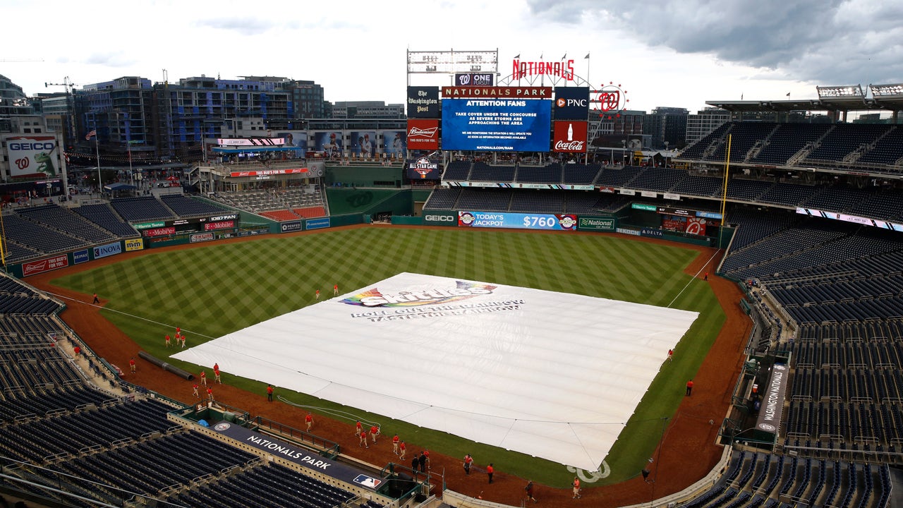 Phillies-Nationals rained out for second consecutive night